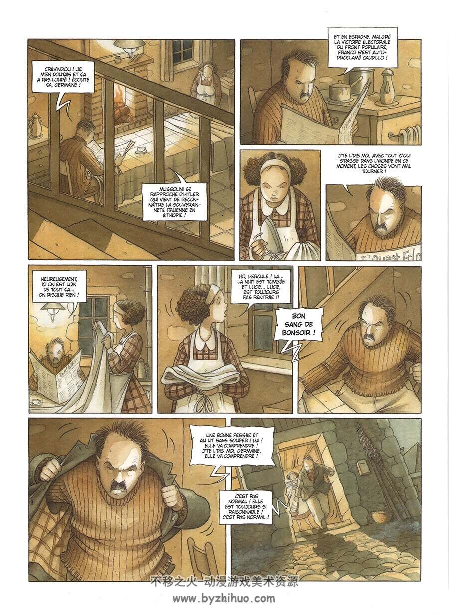 Meurtre au Mont-Saint-Michel Jean-Blaise Djian 漫画下载