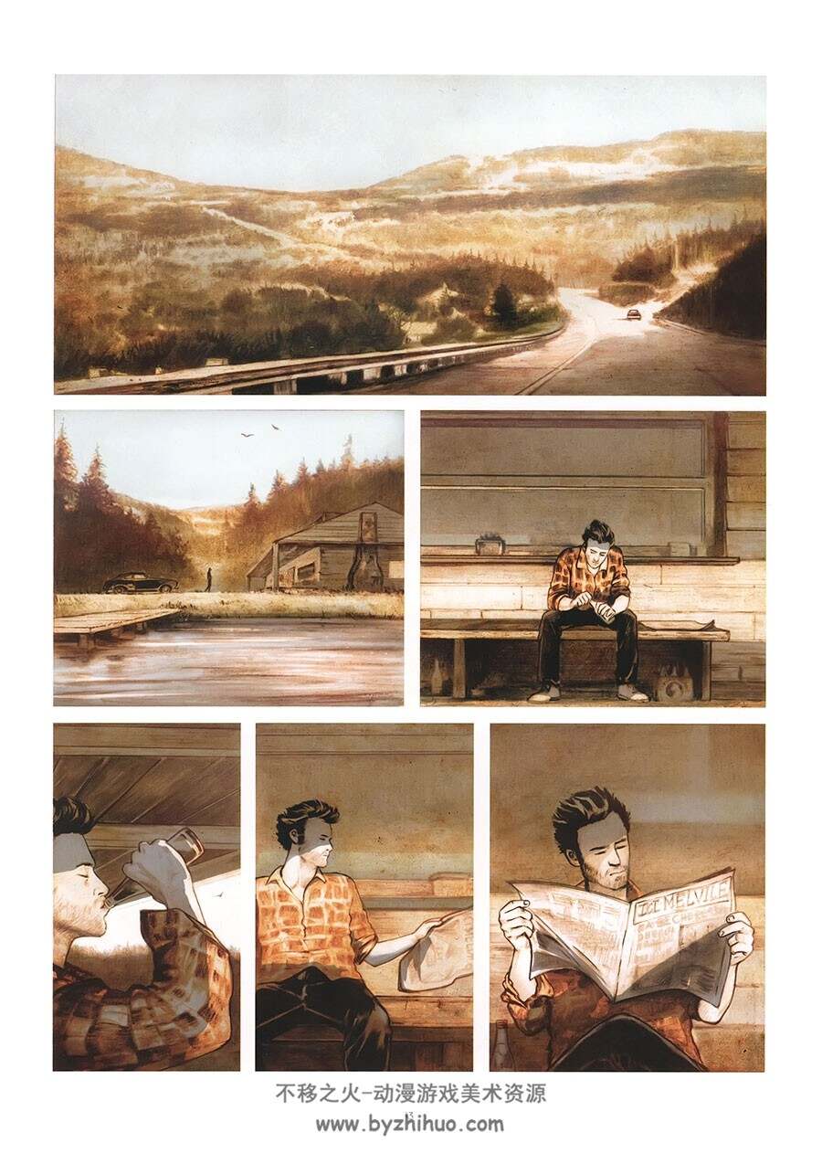 Melvile 第1册 Romain Renard 漫画下载