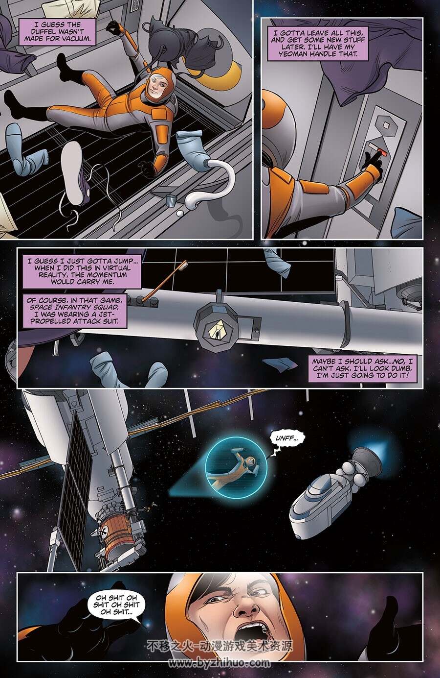 Space Job 第1册 [共4册] David A. Goodman 漫画下载