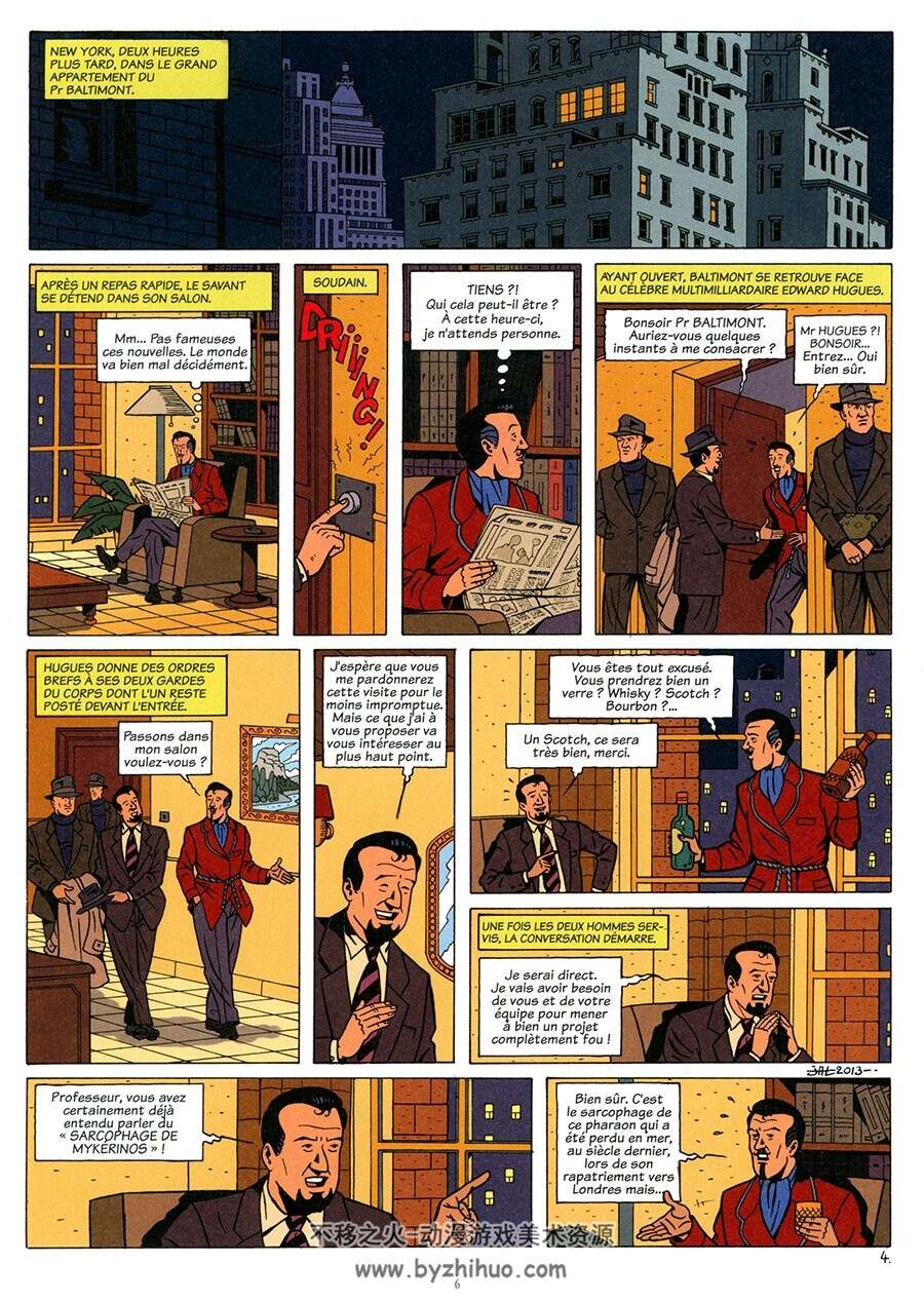 Les Aventures Du Professeur Baltimont 第1册 漫画下载