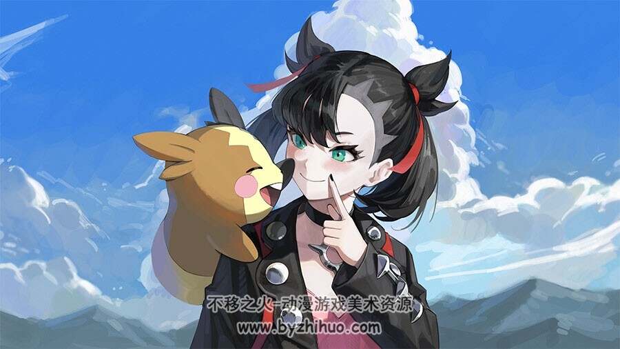 PIXIV画师 MaeNoo 二次元壁纸图包 百度网盘下载