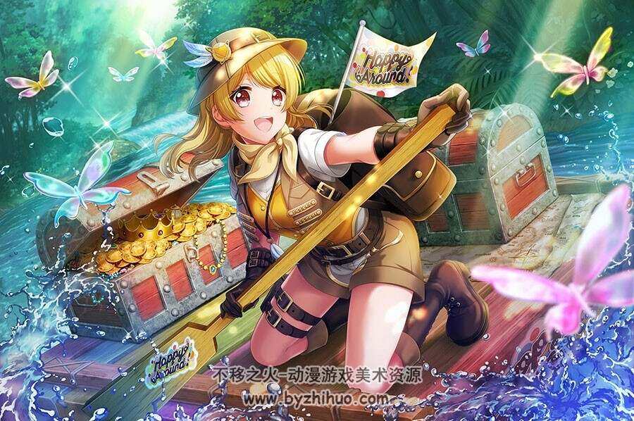 Dig Delight Direct Drive DJ [D4DJ] CG美术图包 百度网盘下载
