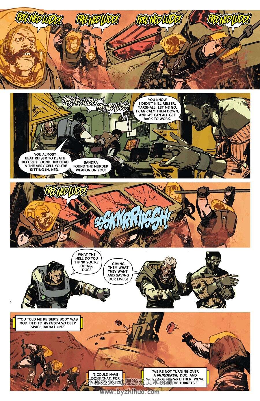 Fear of a Red Planet 第3册 Mark Sable 漫画下载