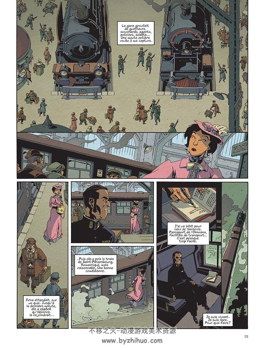 Moscou Année Zéro 一册 Nury Fabien 漫画下载