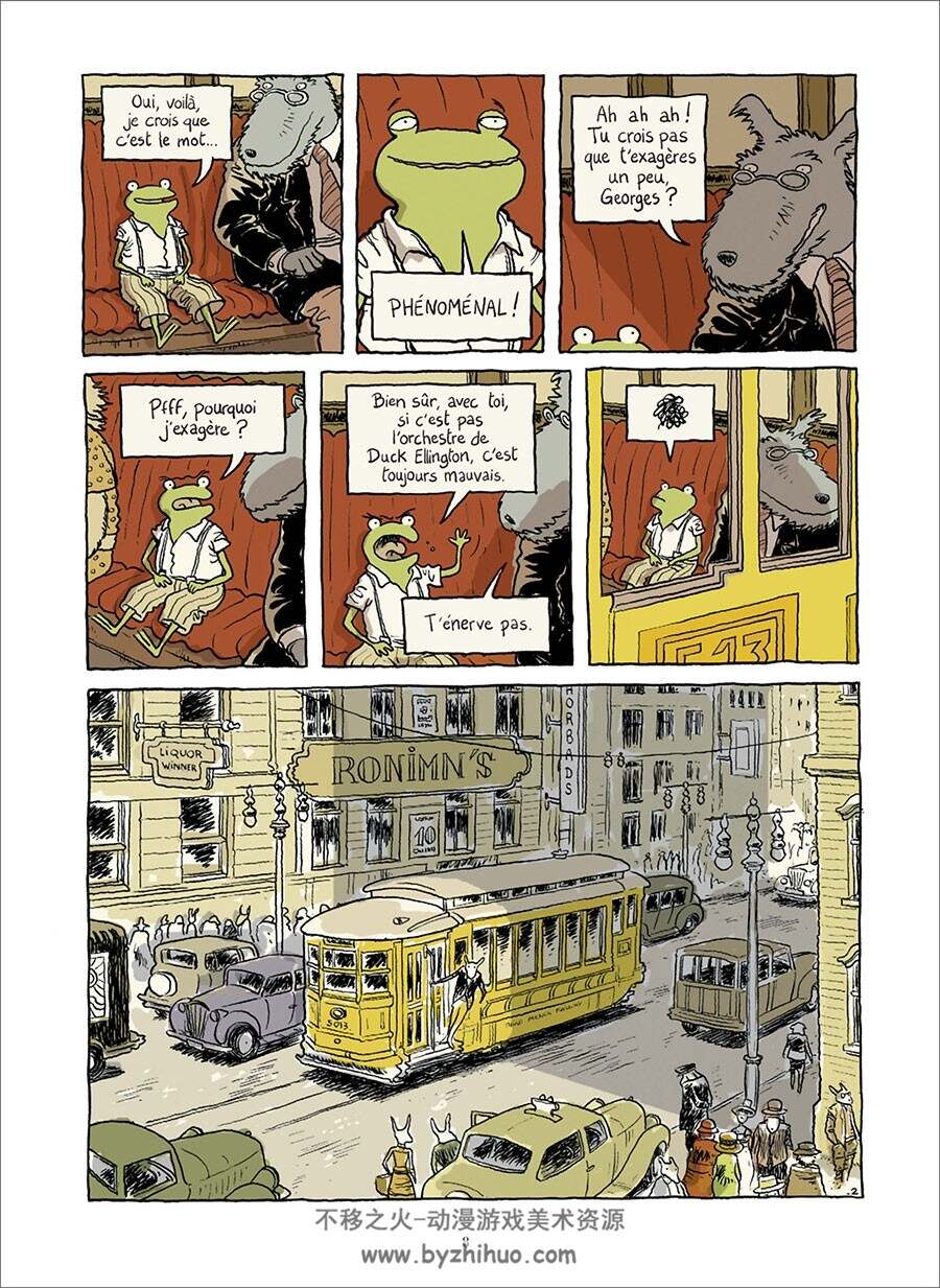Le Petit Rêve de Georges Frog 一册 Phicil 漫画下载