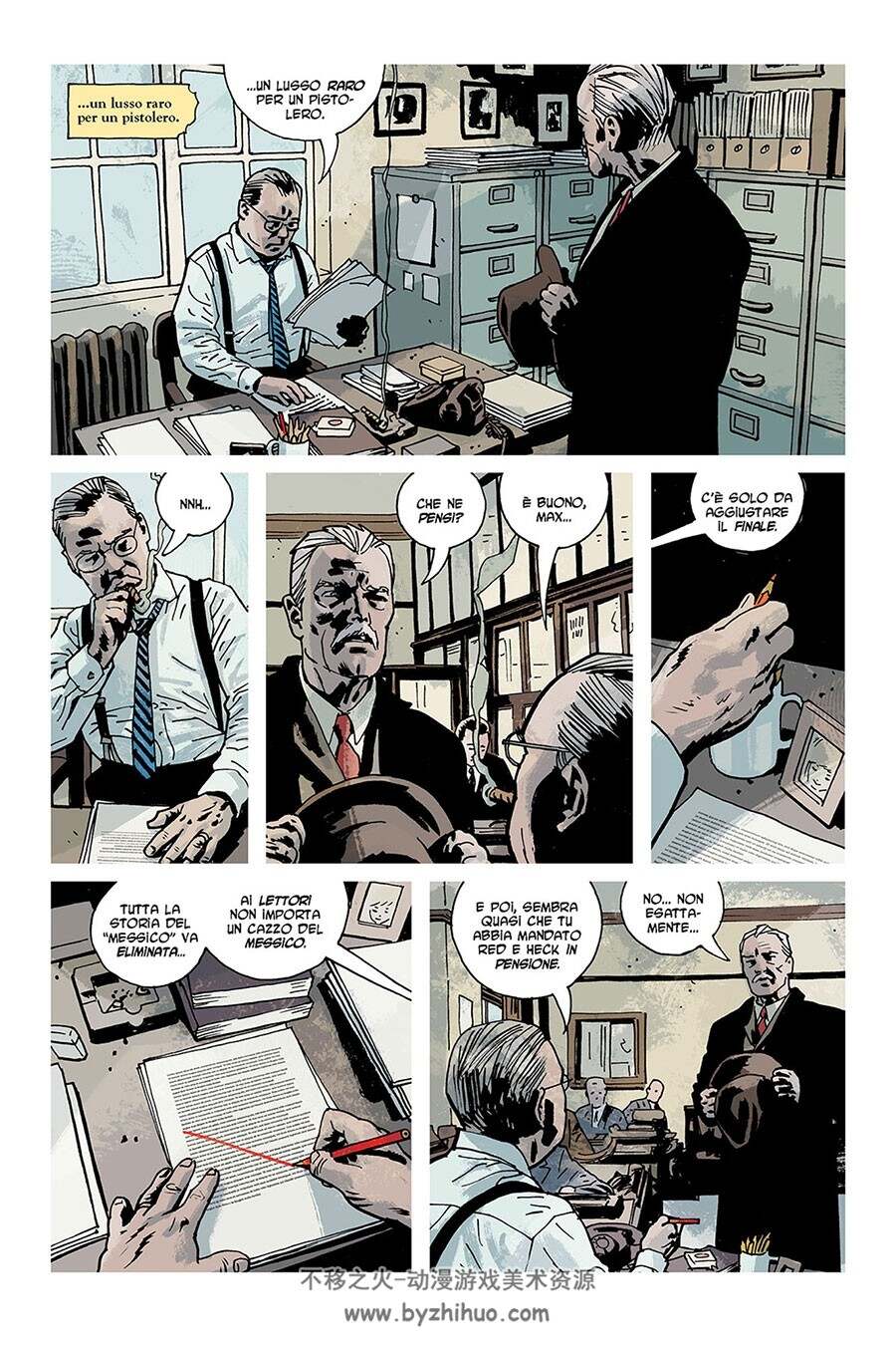 Pulp 一册 Ed Brubaker 漫画下载