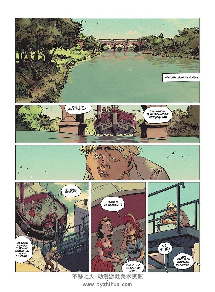 L'Écluse 一册 Philippe Pelaez 漫画下载