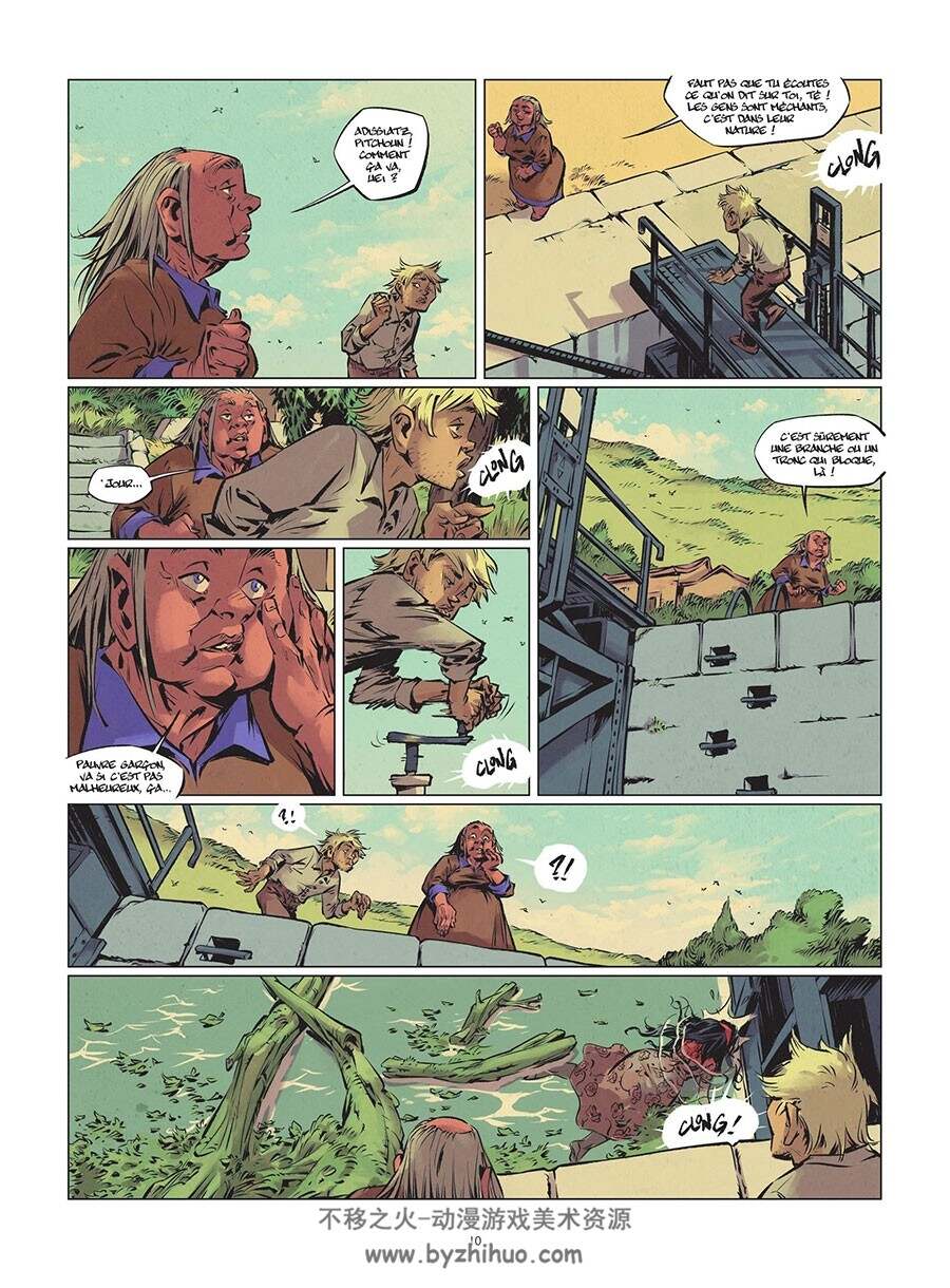 L'Écluse 一册 Philippe Pelaez 漫画下载