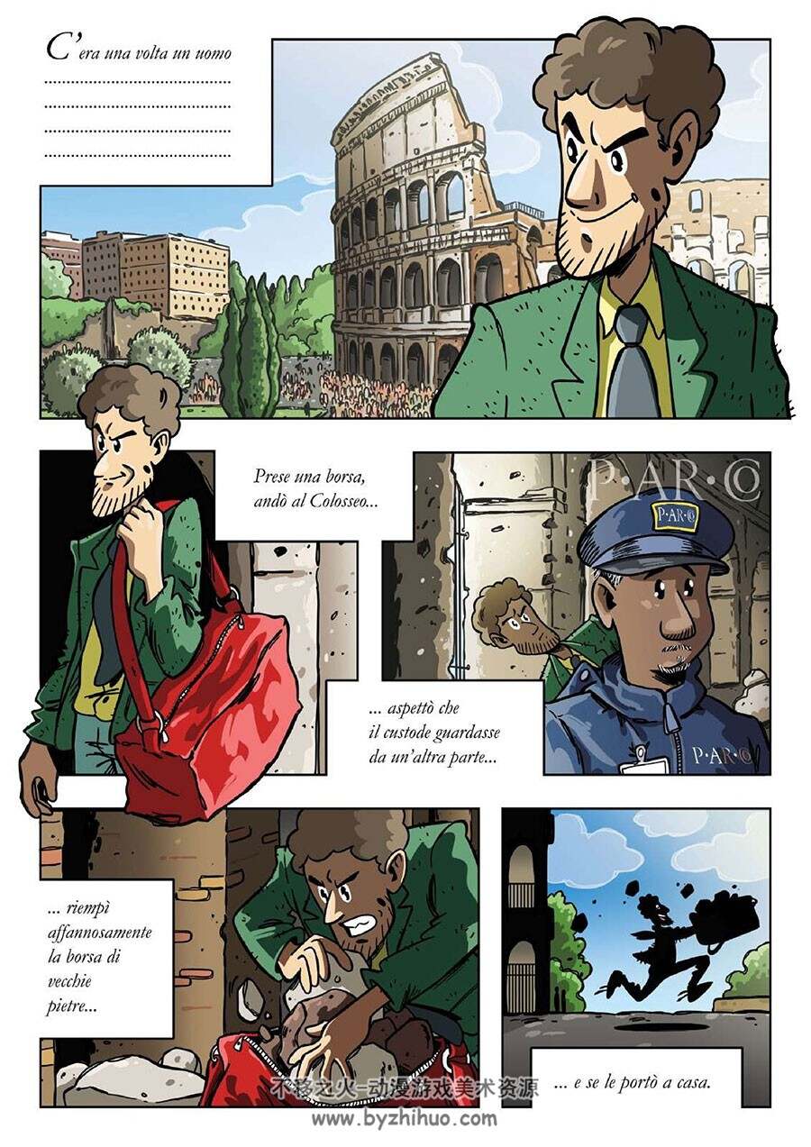 L'Uomo Che Rubava Il Colosseo 一册 漫画下载