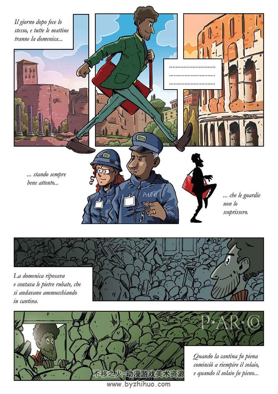 L'Uomo Che Rubava Il Colosseo 一册 漫画下载