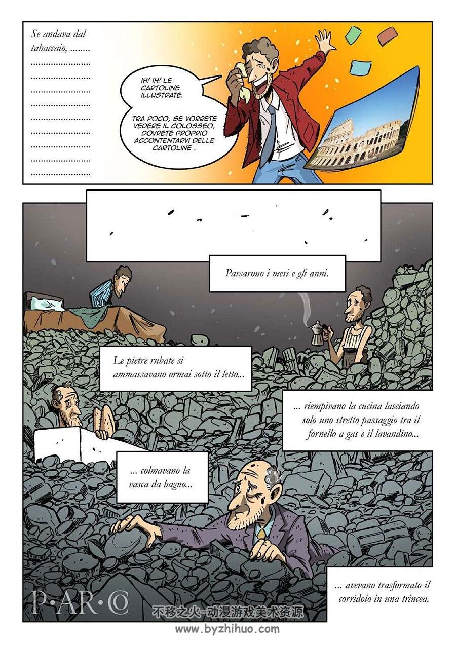 L'Uomo Che Rubava Il Colosseo 一册 漫画下载