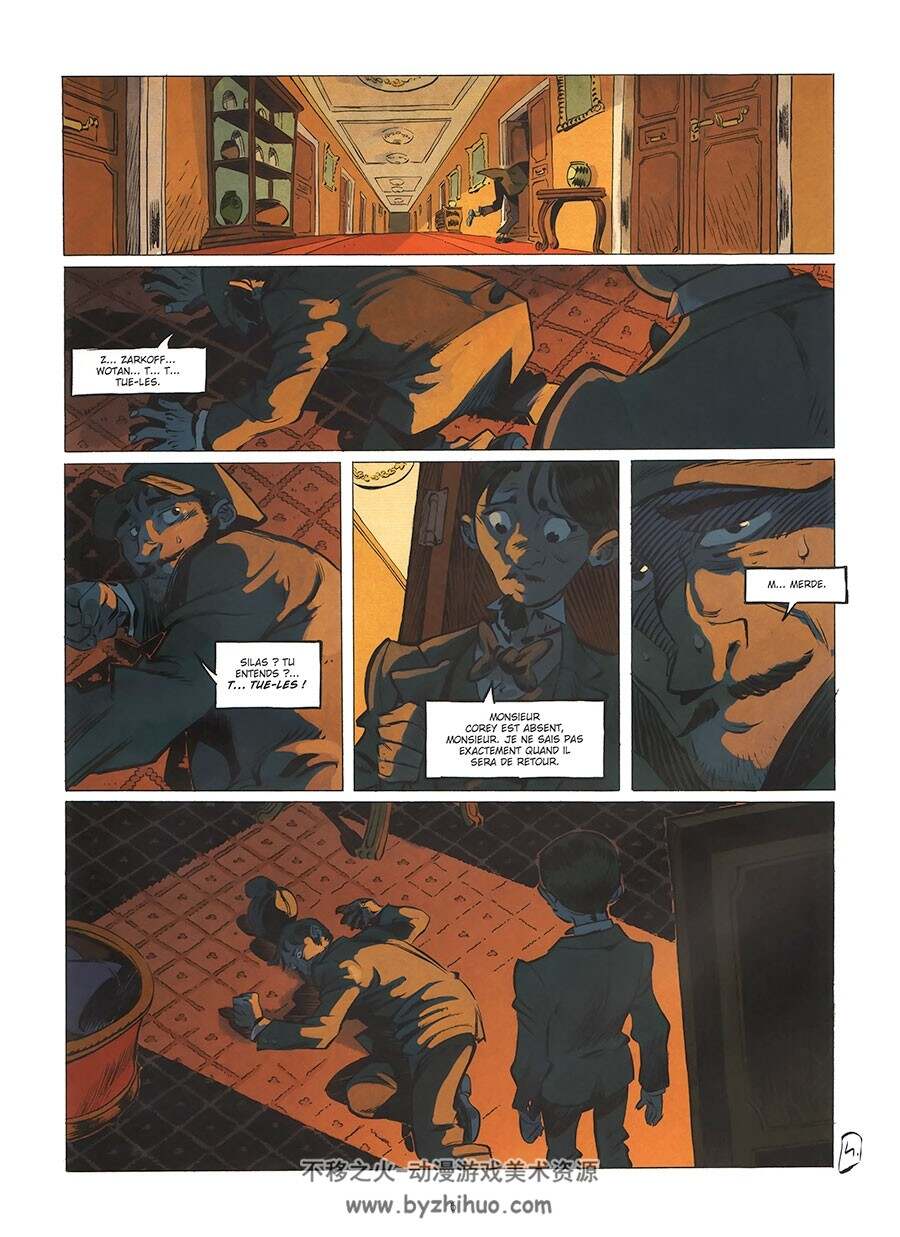Silas Corey 第3册 Fabien Nury 漫画下载