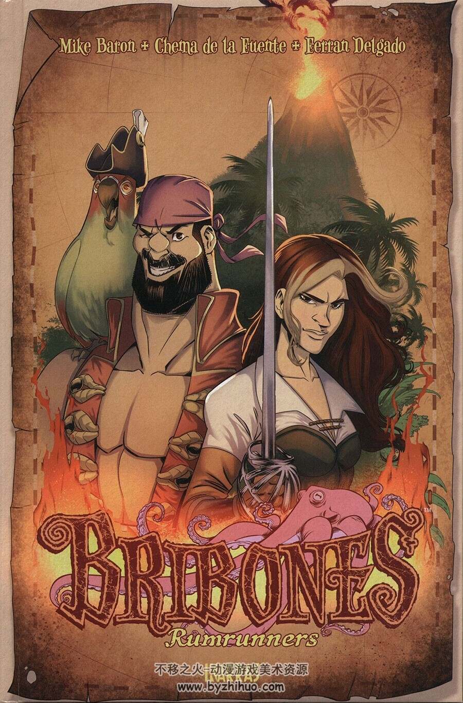 Bribones Rumrunners 一册 Mike Baron 漫画下载