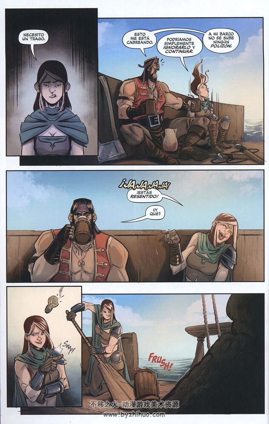 Bribones Rumrunners 一册 Mike Baron 漫画下载