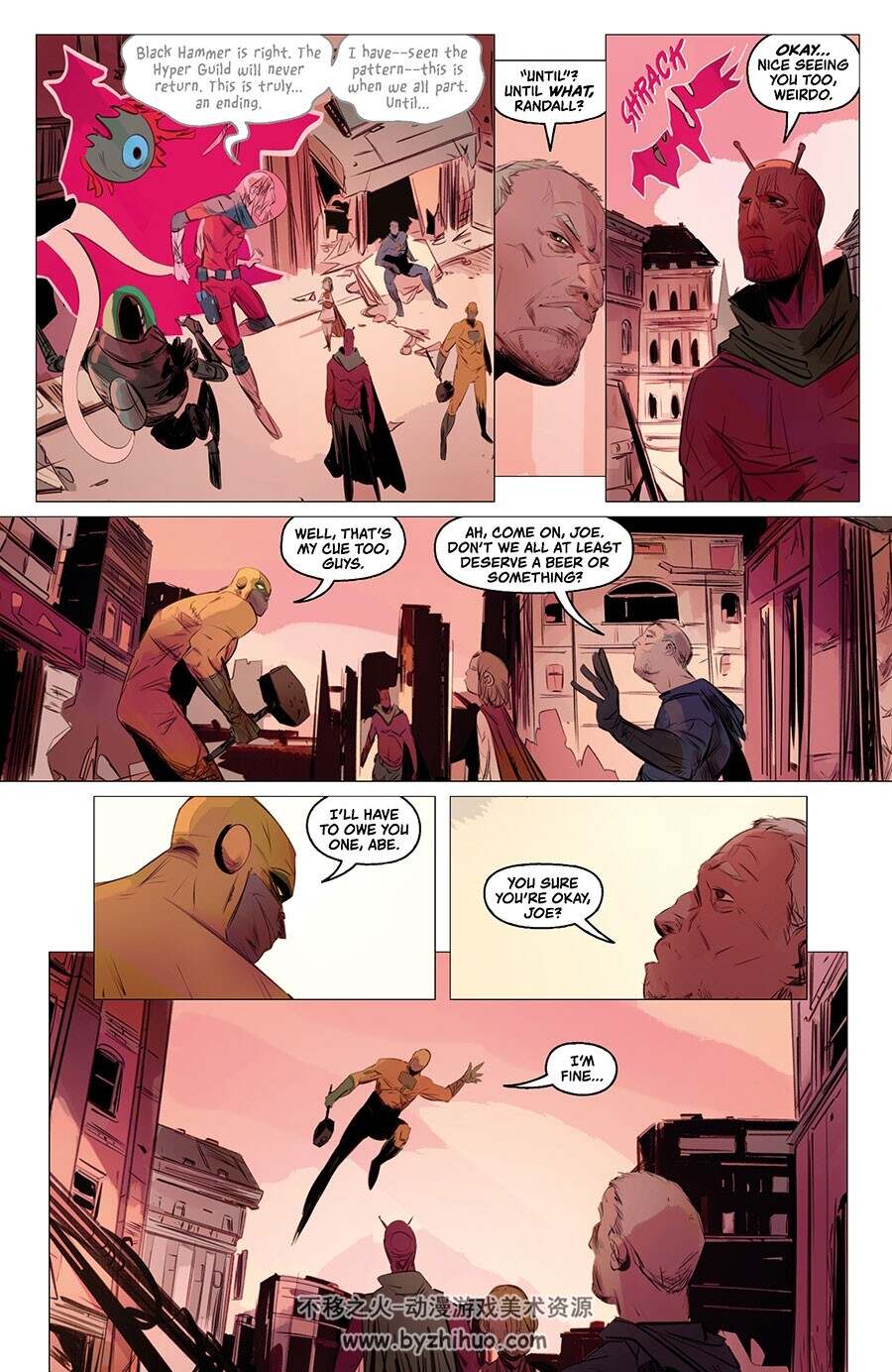 The Last Days of Black Hammer Chapter 第1册 Jeff Lemire 漫画下载