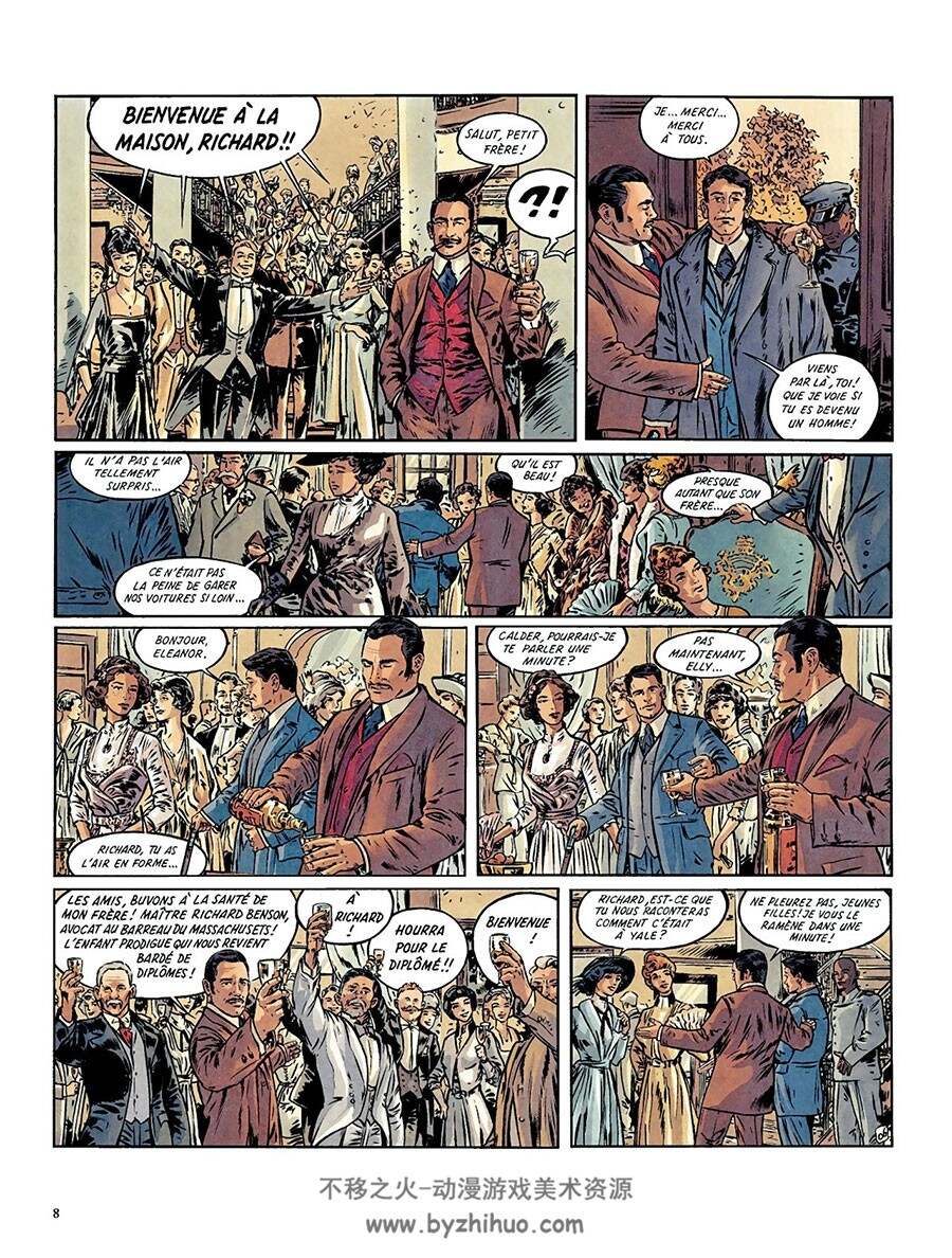 Le Maître de Benson Gate 第1册 Fabien Nury 漫画下载