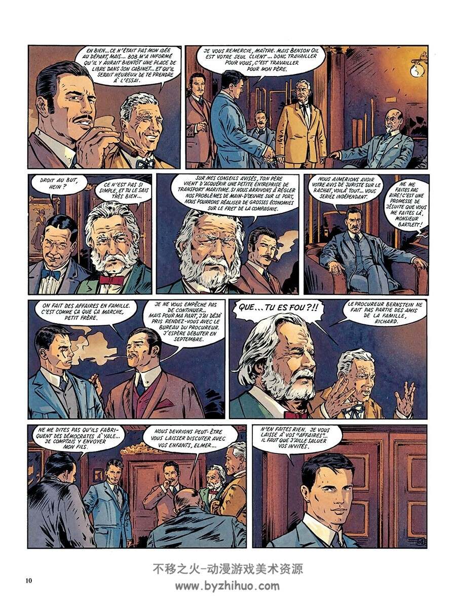 Le Maître de Benson Gate 第1册 Fabien Nury 漫画下载