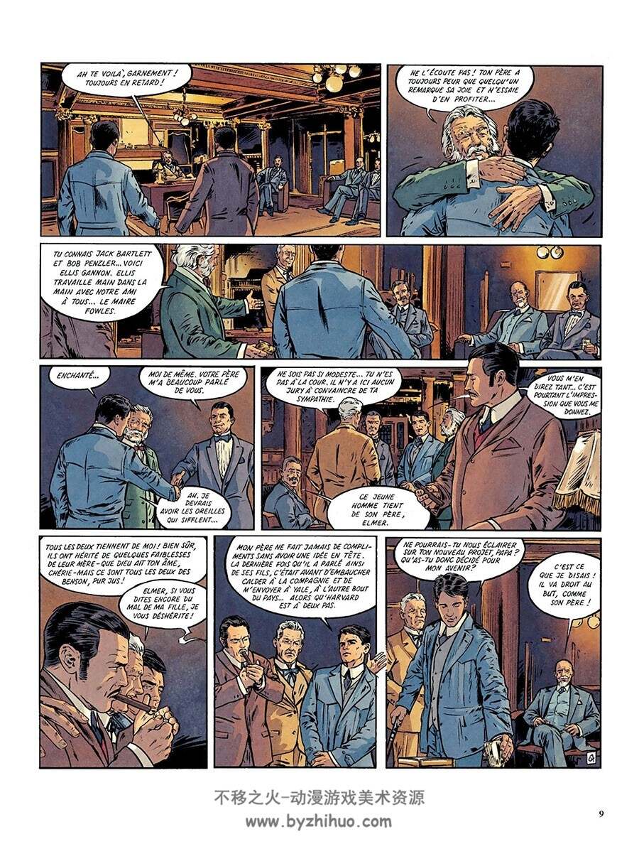 Le Maître de Benson Gate 第1册 Fabien Nury 漫画下载