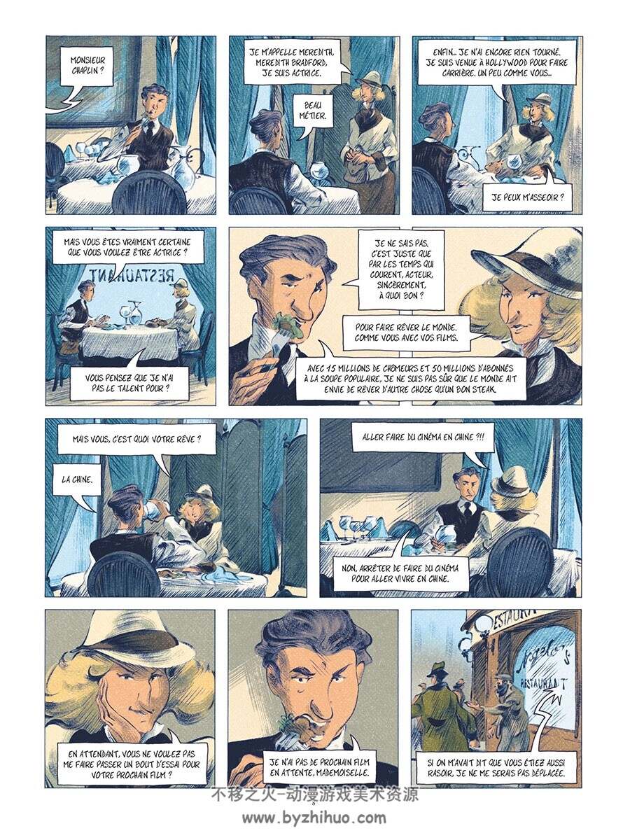 Chaplin 第3册 Laurent Seksik 漫画下载