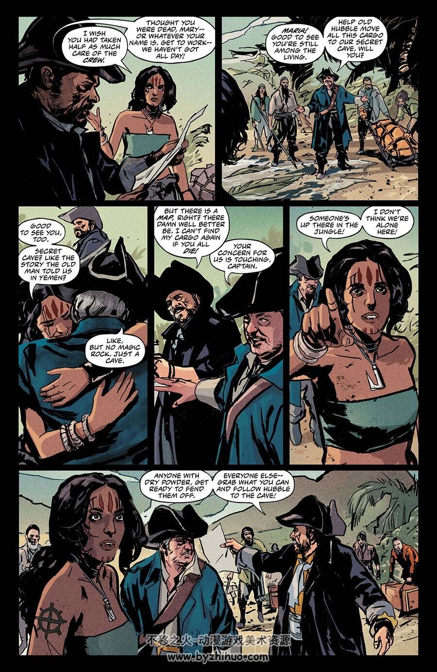 Skull and Bones Savage Storm 第1册 John Jackson Miller 漫画下载