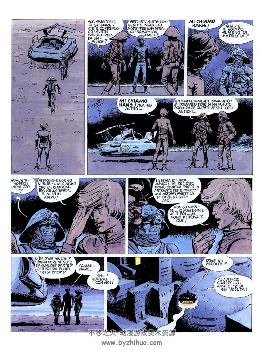Hans 第1册 André-Paul Duchâteau 漫画下载