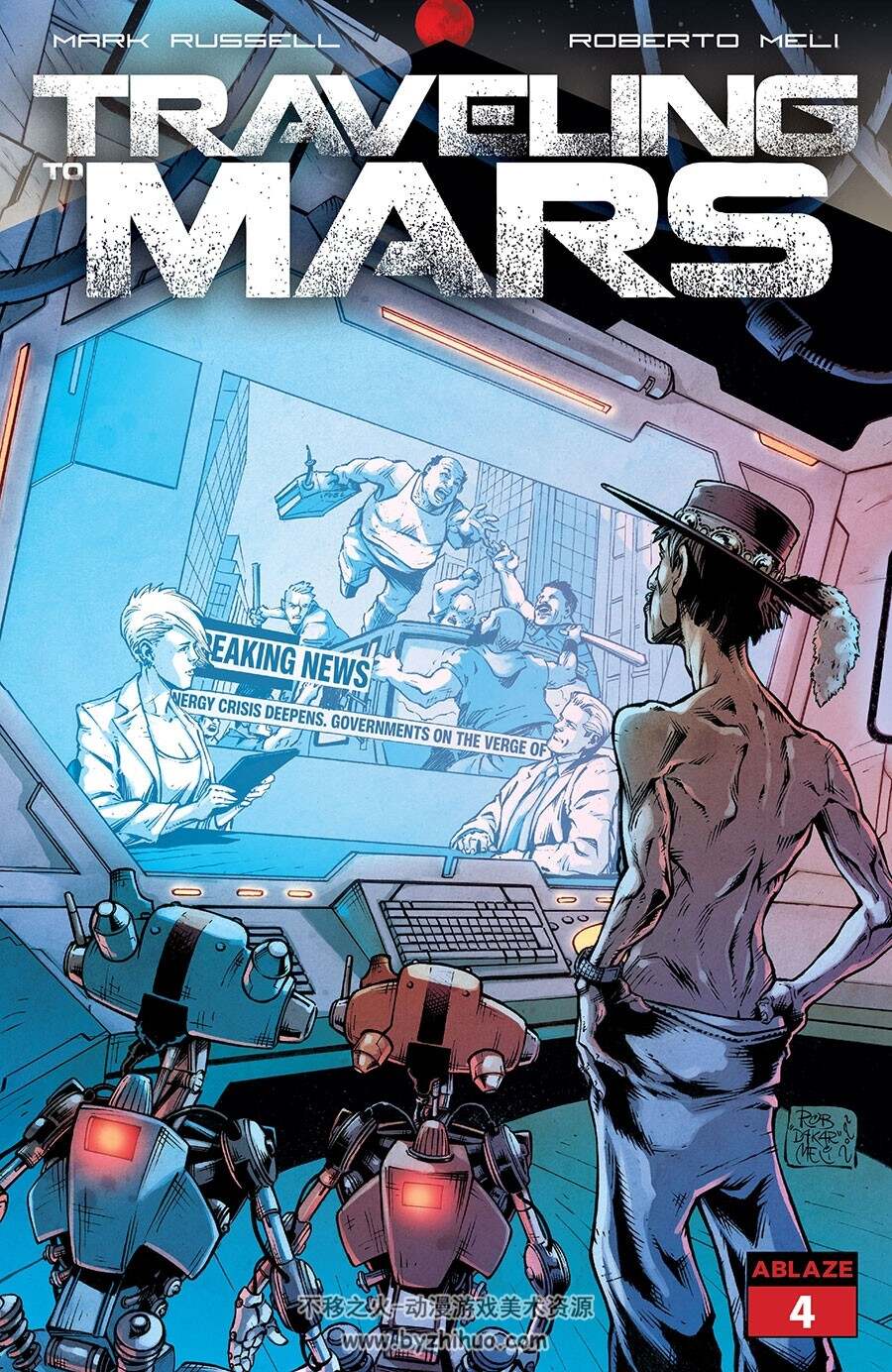 Traveling to Mars 第4册 Mark Russell 漫画下载