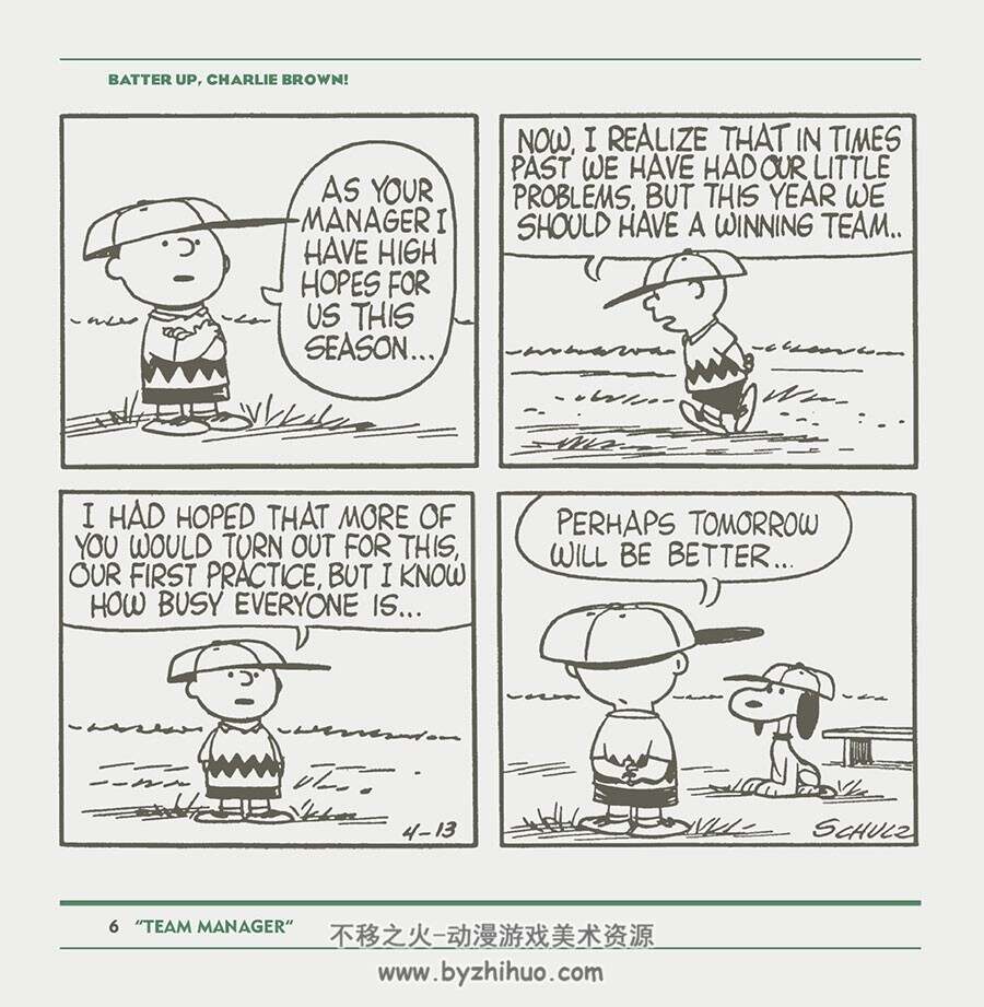 Batter Up Charlie Brown 一册 Charles Schulz 漫画下载