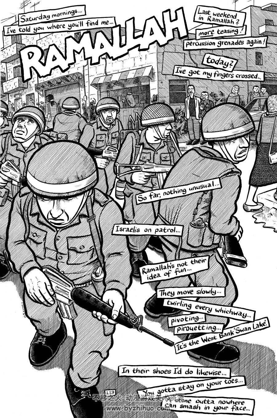巴勒斯坦Palestine-Joe Sacco 美国图书奖作品 百度网盘下载