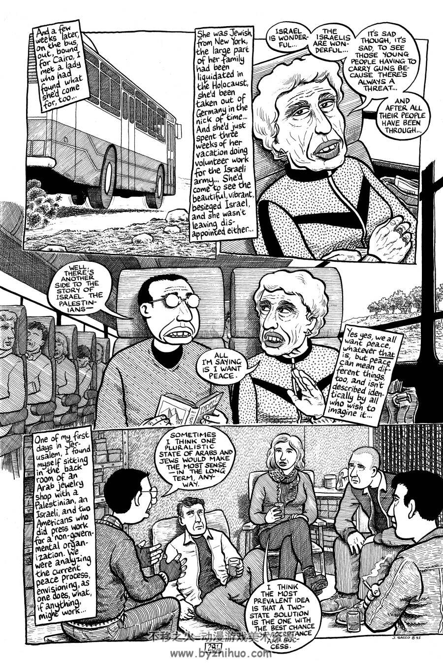 巴勒斯坦Palestine-Joe Sacco 美国图书奖作品 百度网盘下载