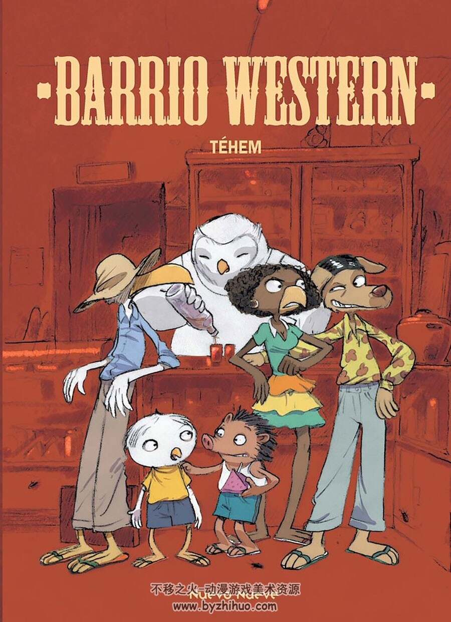 Barrio Western 一册 Téhem 漫画下载