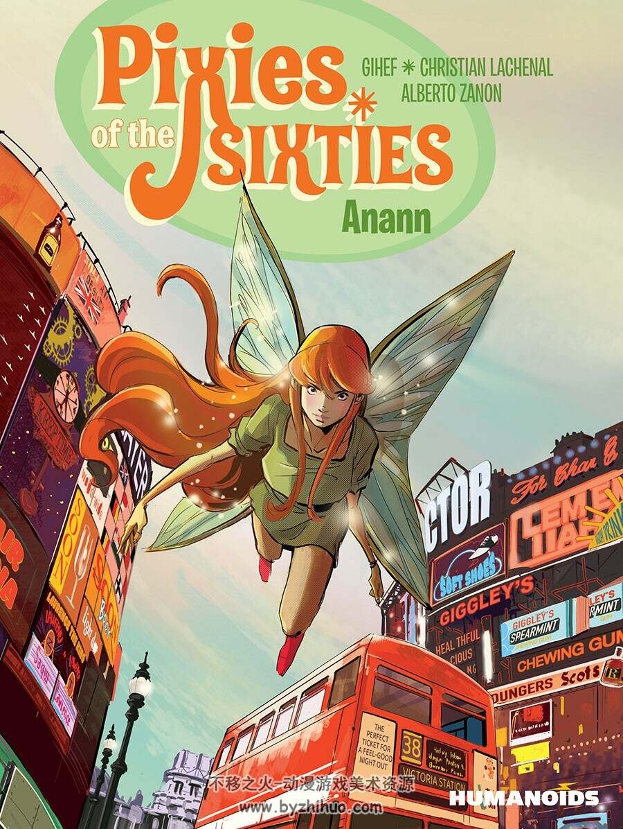 Pixies of the Sixties: Anann 一册 Gihef 漫画下载