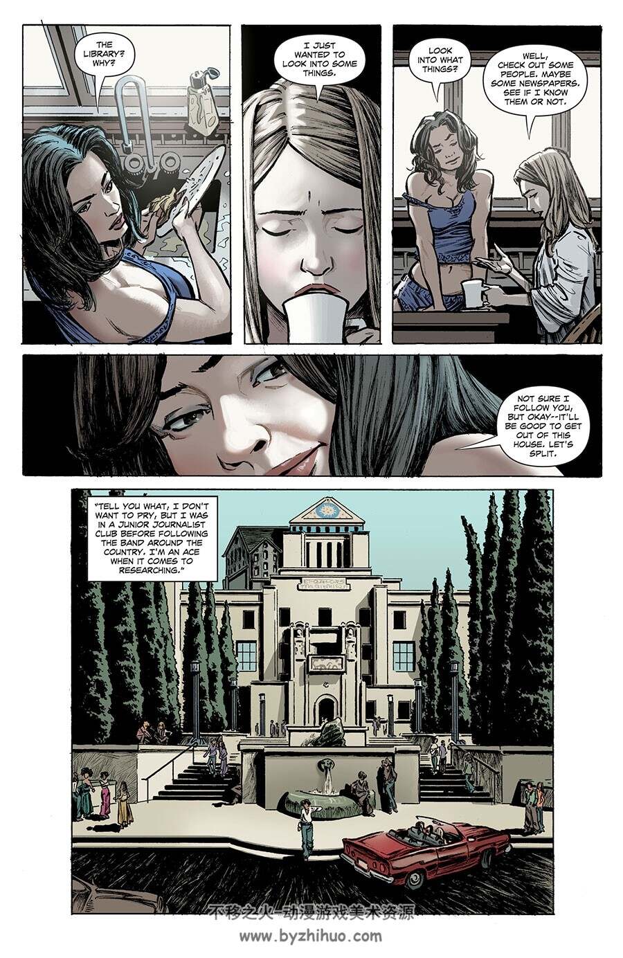 Black Tape 第2册 [共4册] Dan Panosian 漫画下载