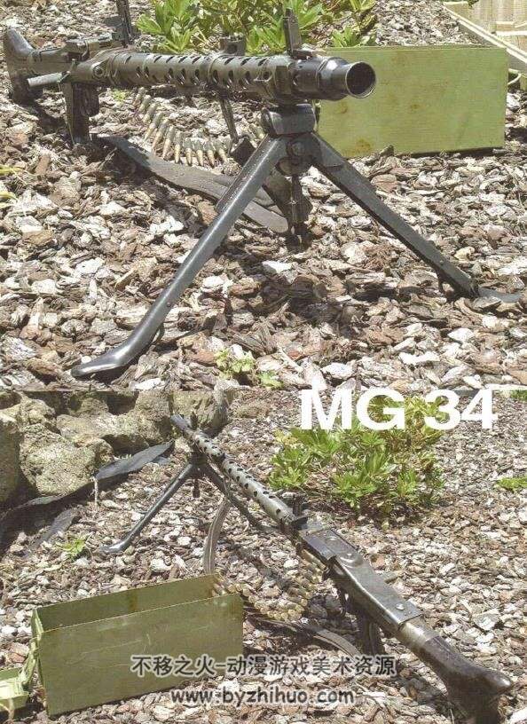 步兵武器 机械 美术艺用参考素材 百度网盘下载 22.4MB
