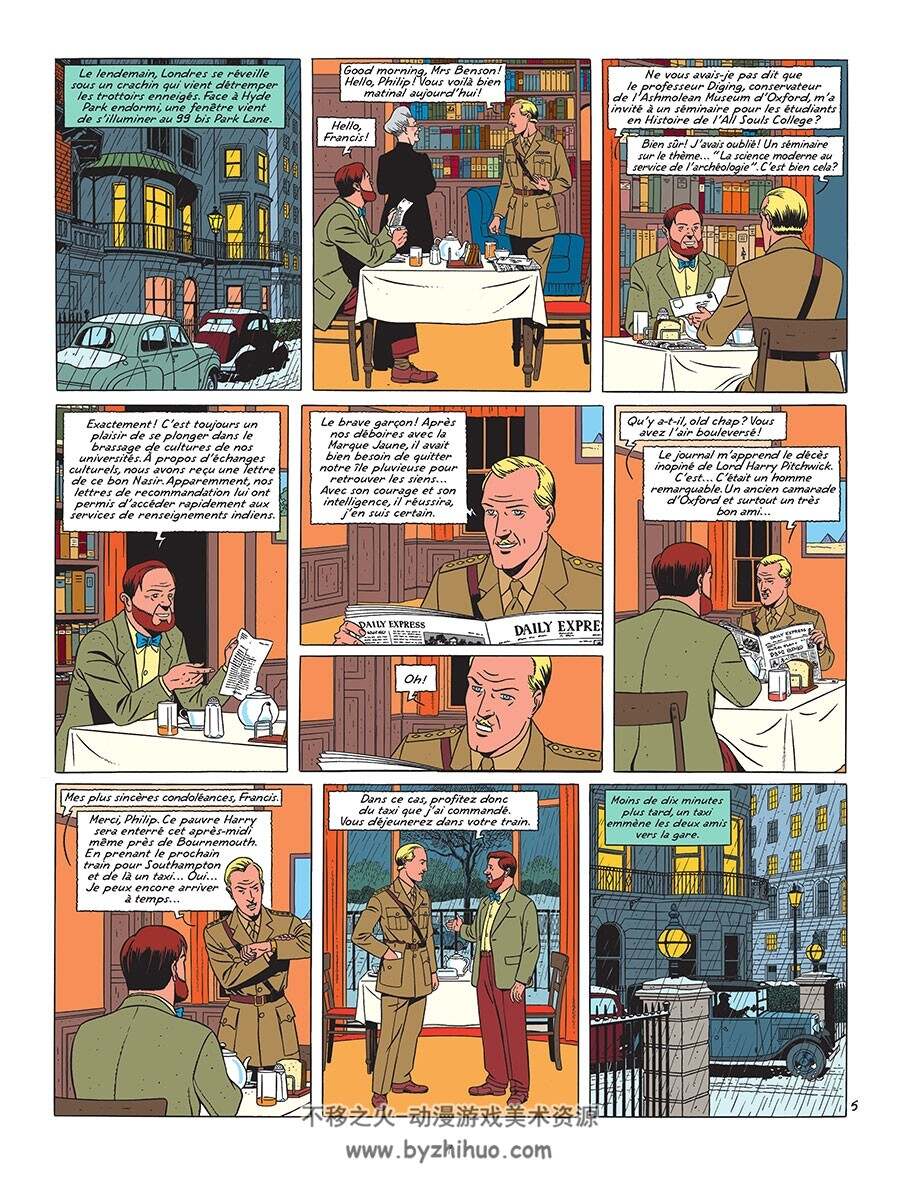 Les Aventures De Blake Et Mortimer 第21册 Sente Yves 漫画下载