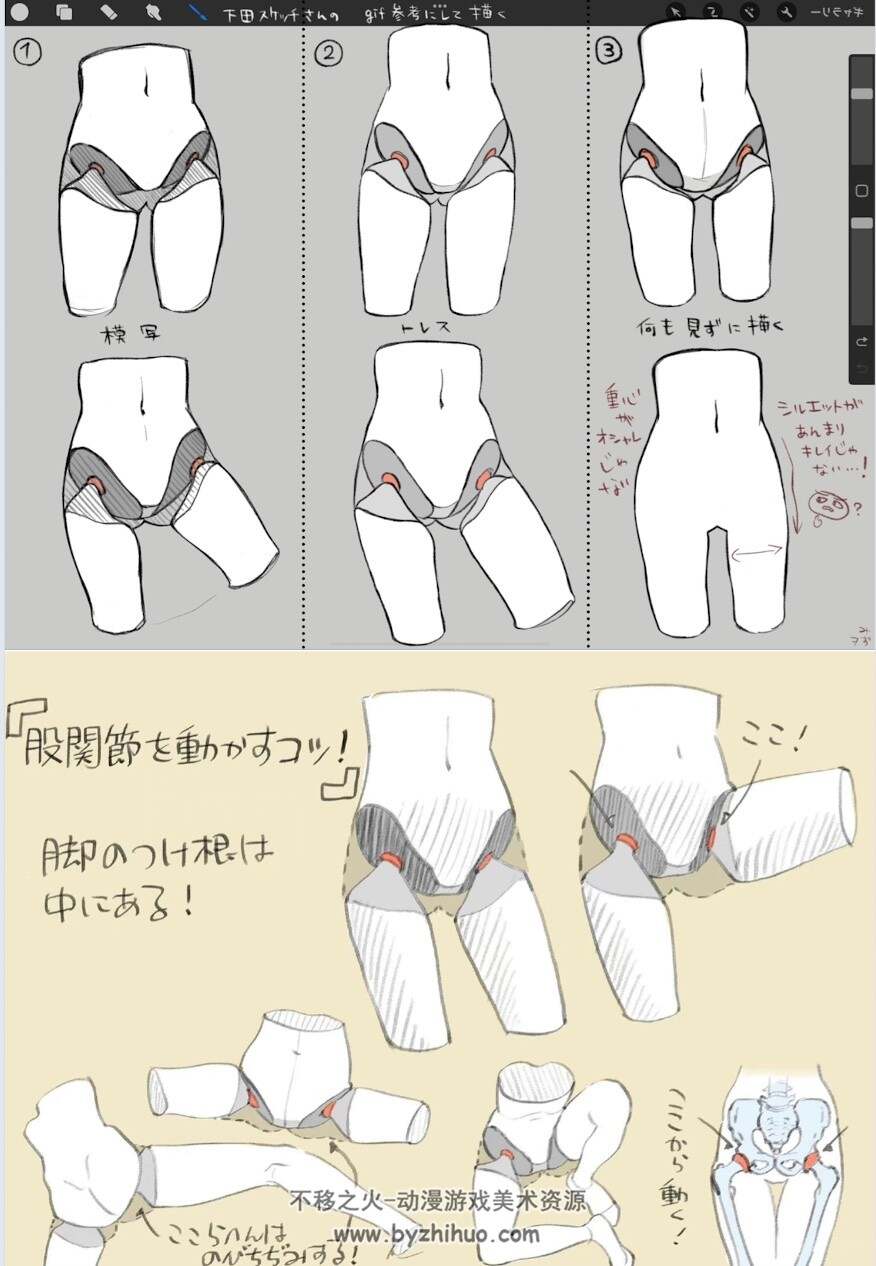 下田スケッチ人体形态图例 PDF格式 百度网盘下载 35.9 MB