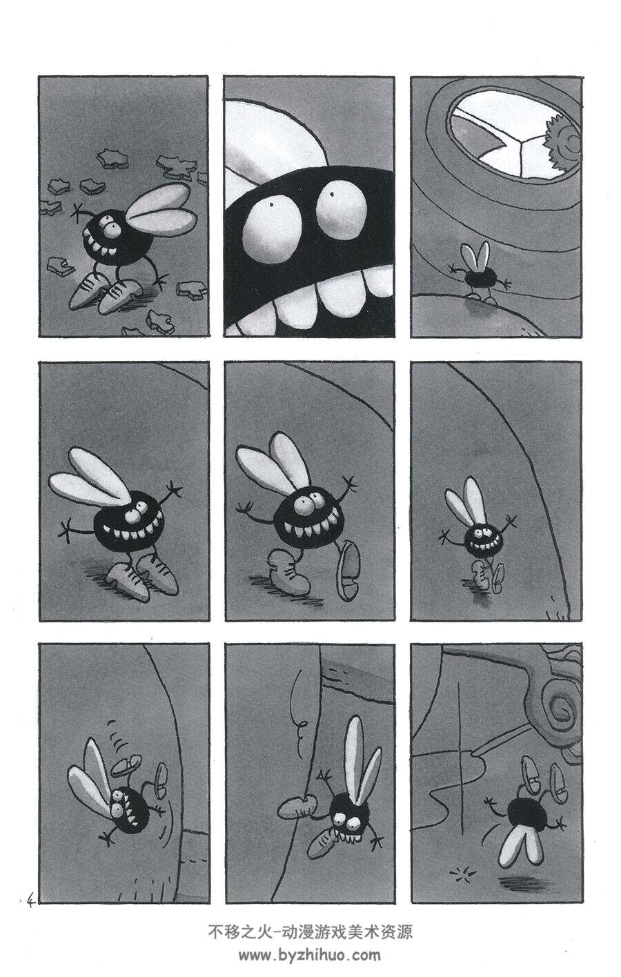 Die Fliege 一册 Lewis Trondheim 漫画下载