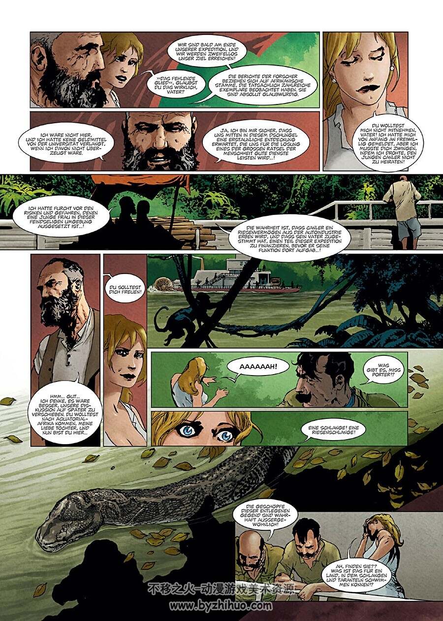 Tarzan Herr des Dschungels 一册 Christophe Bec 漫画下载