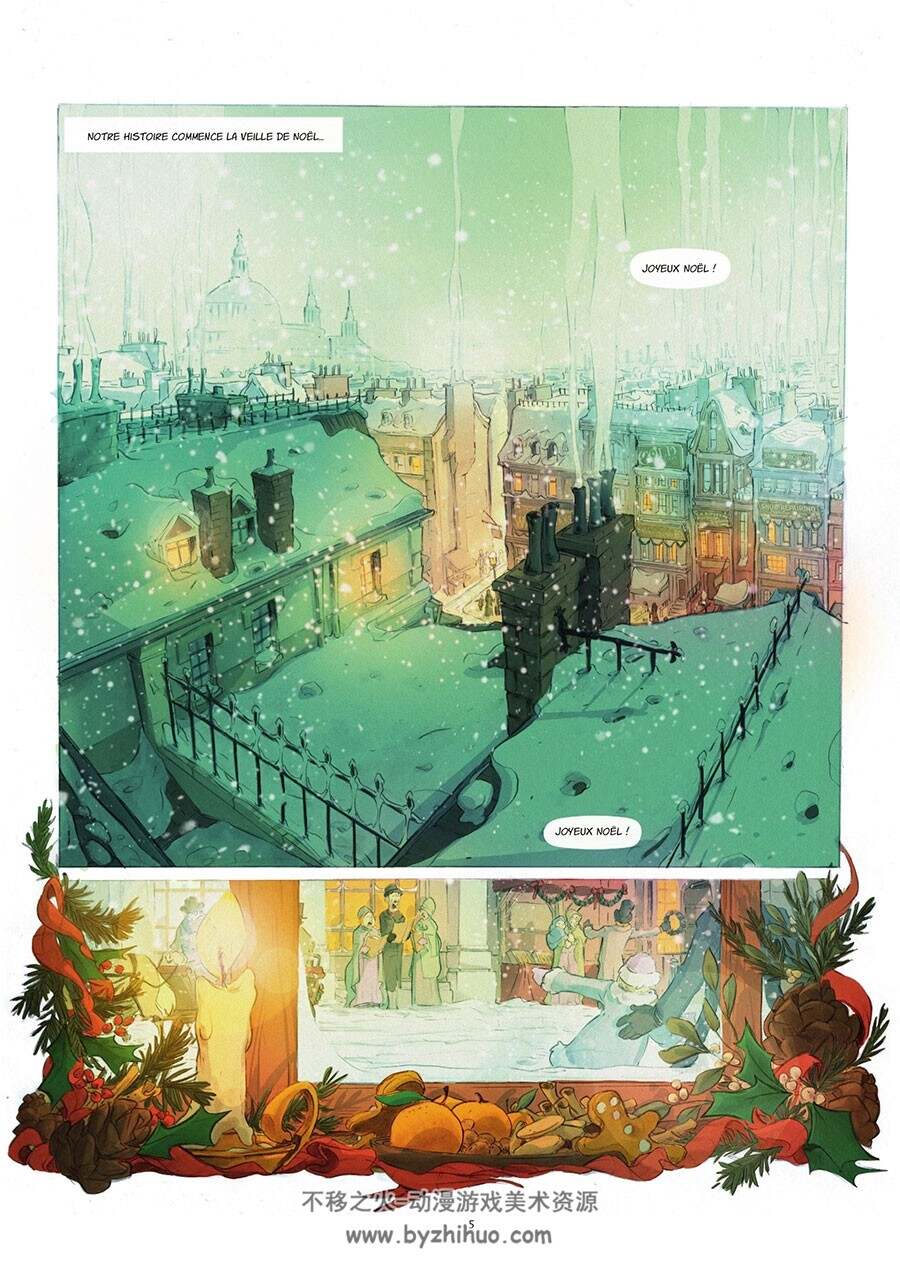 Un chant de Noël d'après Charles Dickens 一册 Charles Dickens 漫画下载