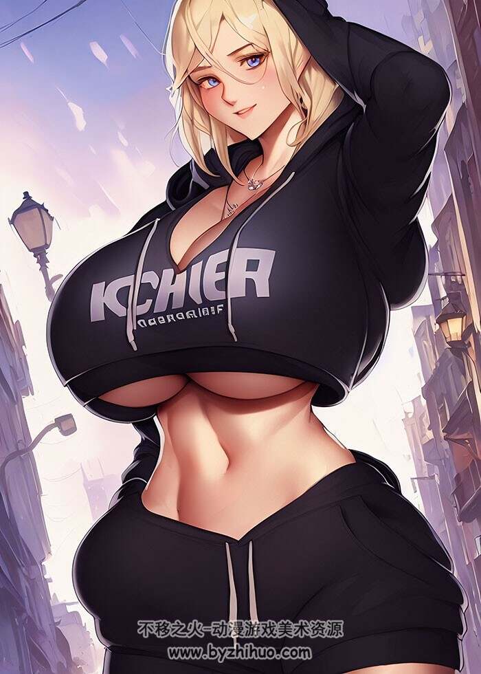 Oppai AI合成插画图包 多种风格人物 百度网盘下载 1805P 789MB