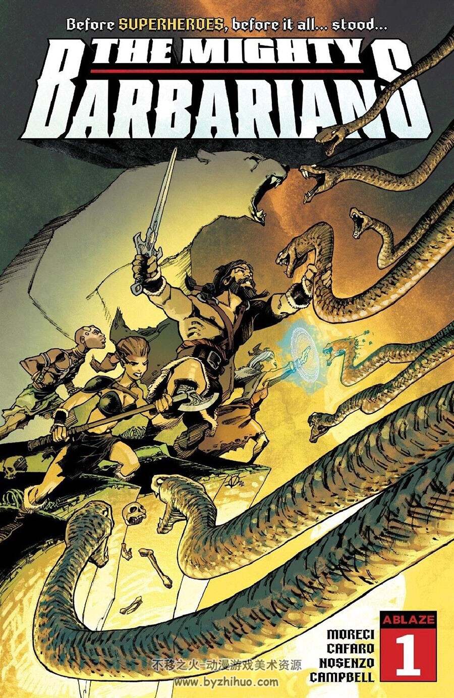 The Mighty Barbarians 第1册 Michael Moreci 漫画下载