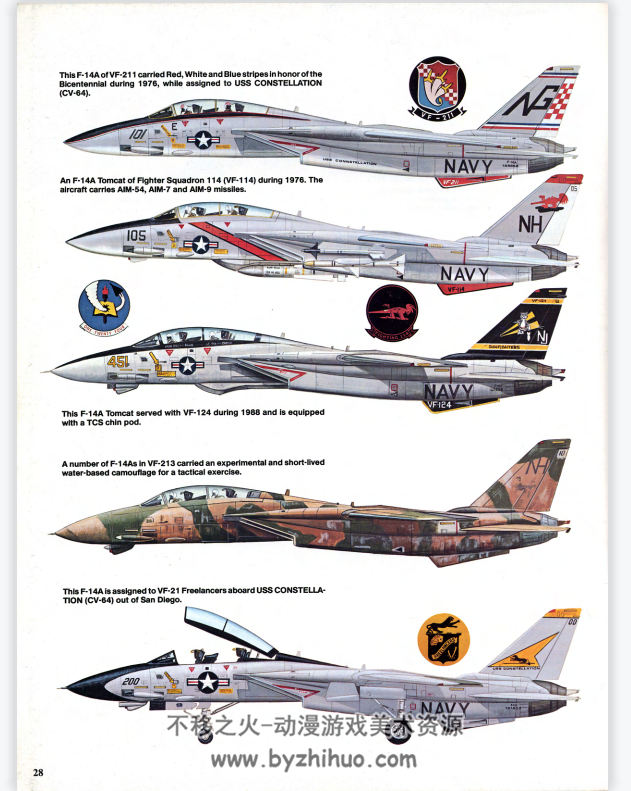 F-14Tomcat 雄猫战斗机图册 f14Tomcat pdf格式 百度网盘下载 62.5MB