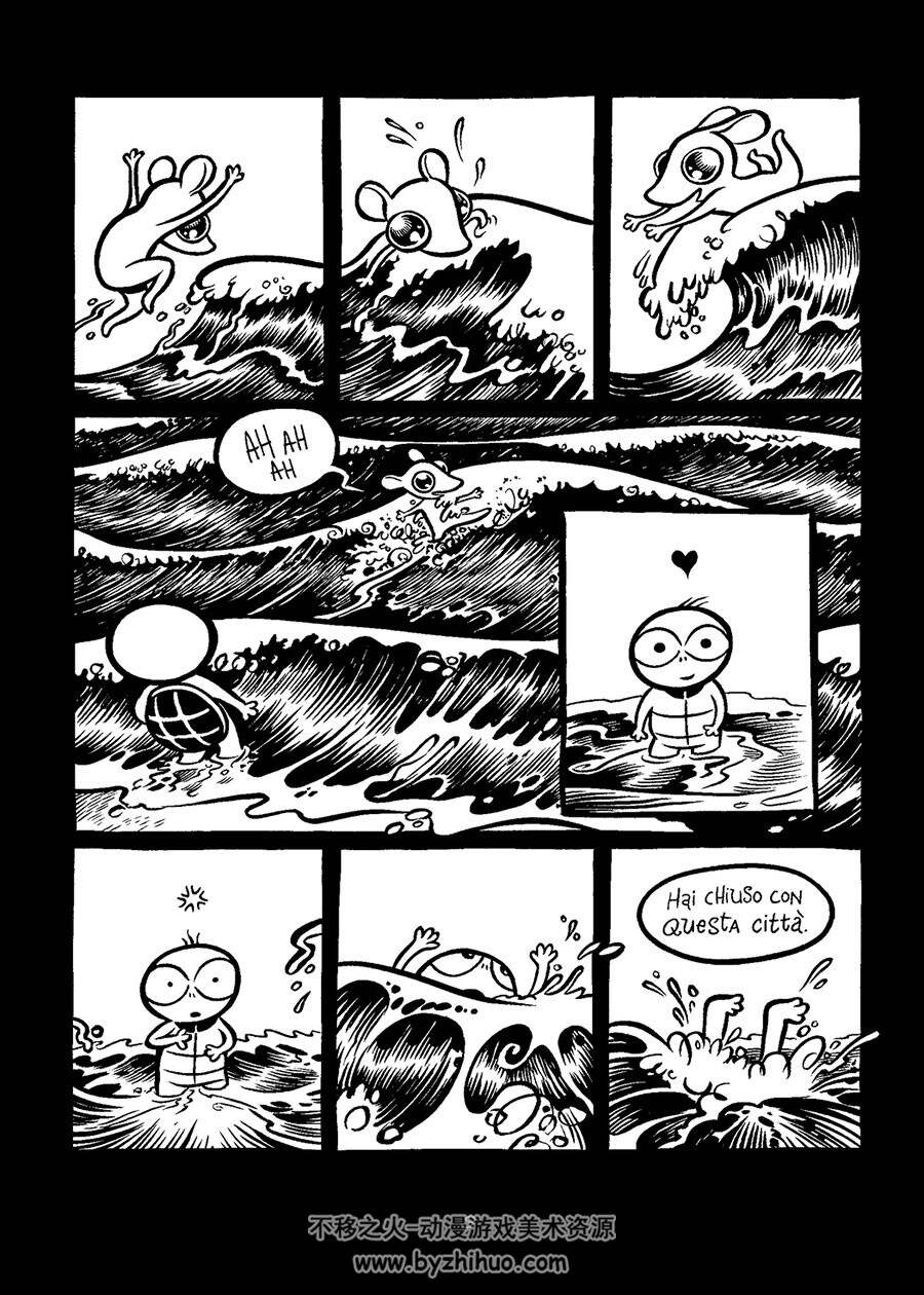 Addio, Chunky Rice 一册 Craig Thompson 漫画下载