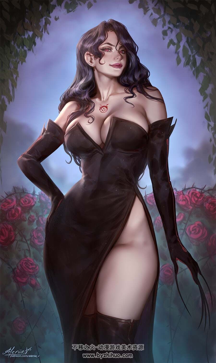 Aleriia_v-LeraPi 2023年2月插画图片壁纸 百度网盘下载 95P 548MB