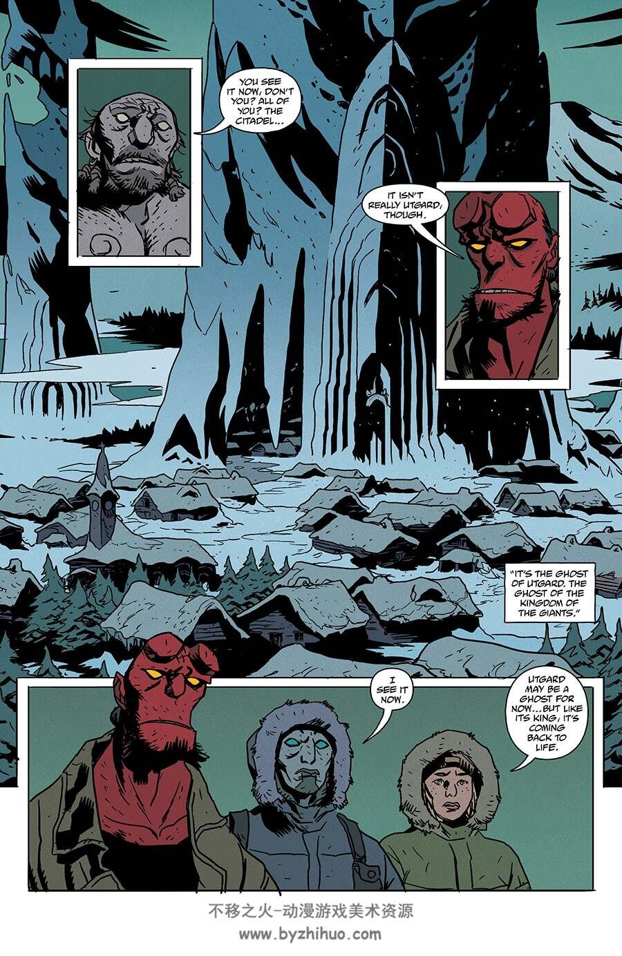 Hellboy: The Bones of Giants 第4册 Mike Mignola 漫画下载
