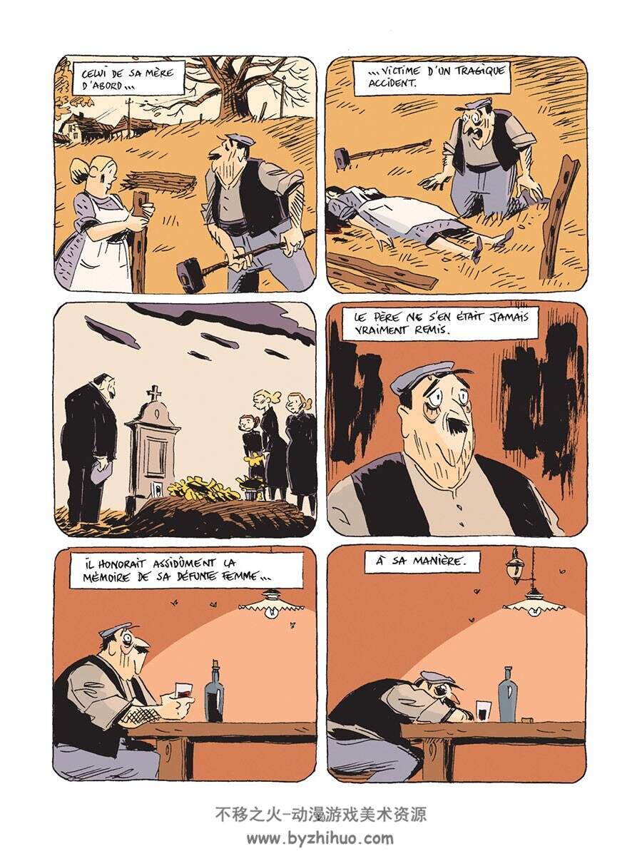 Été Brûlant A Saint-Allaire 一册 Franck Bouysse 漫画下载