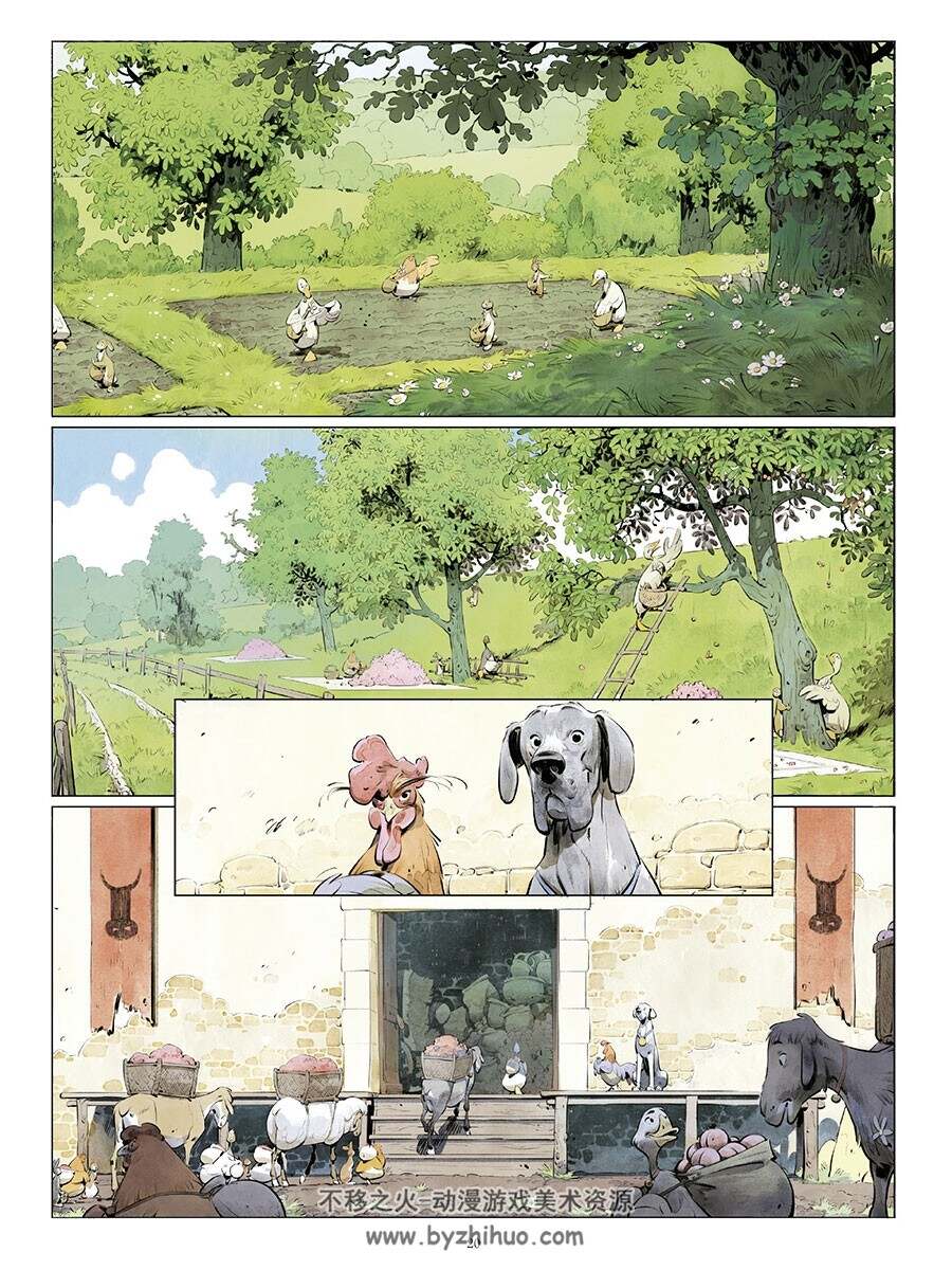 Le Château Des Animaux 第3册 Xavier Dorison 漫画下载