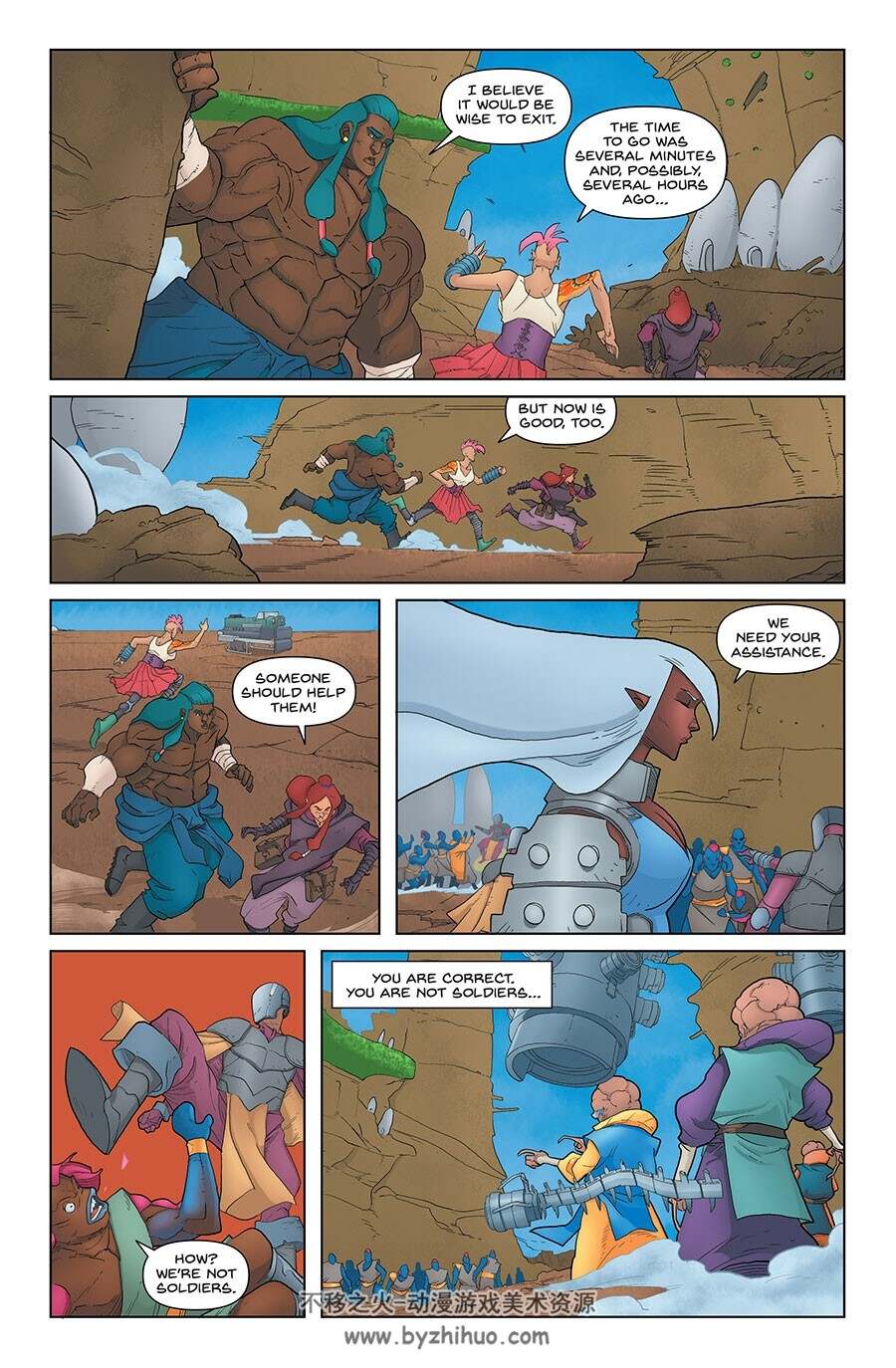 Breaklands 第12册 Justin Jordan 漫画下载