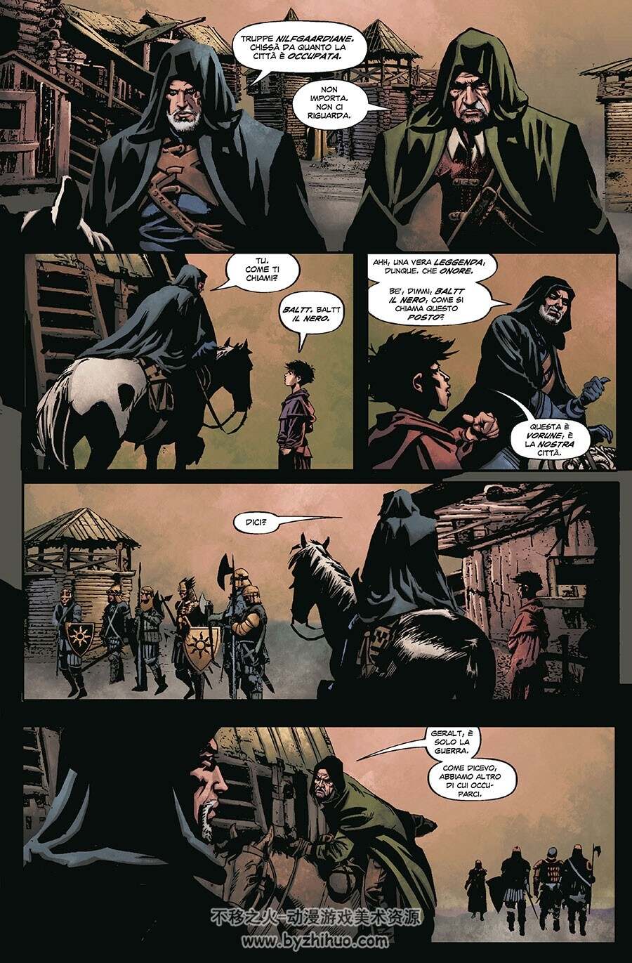 The Witcher: Killing Monsters 一册 Paul Tobin 漫画下载