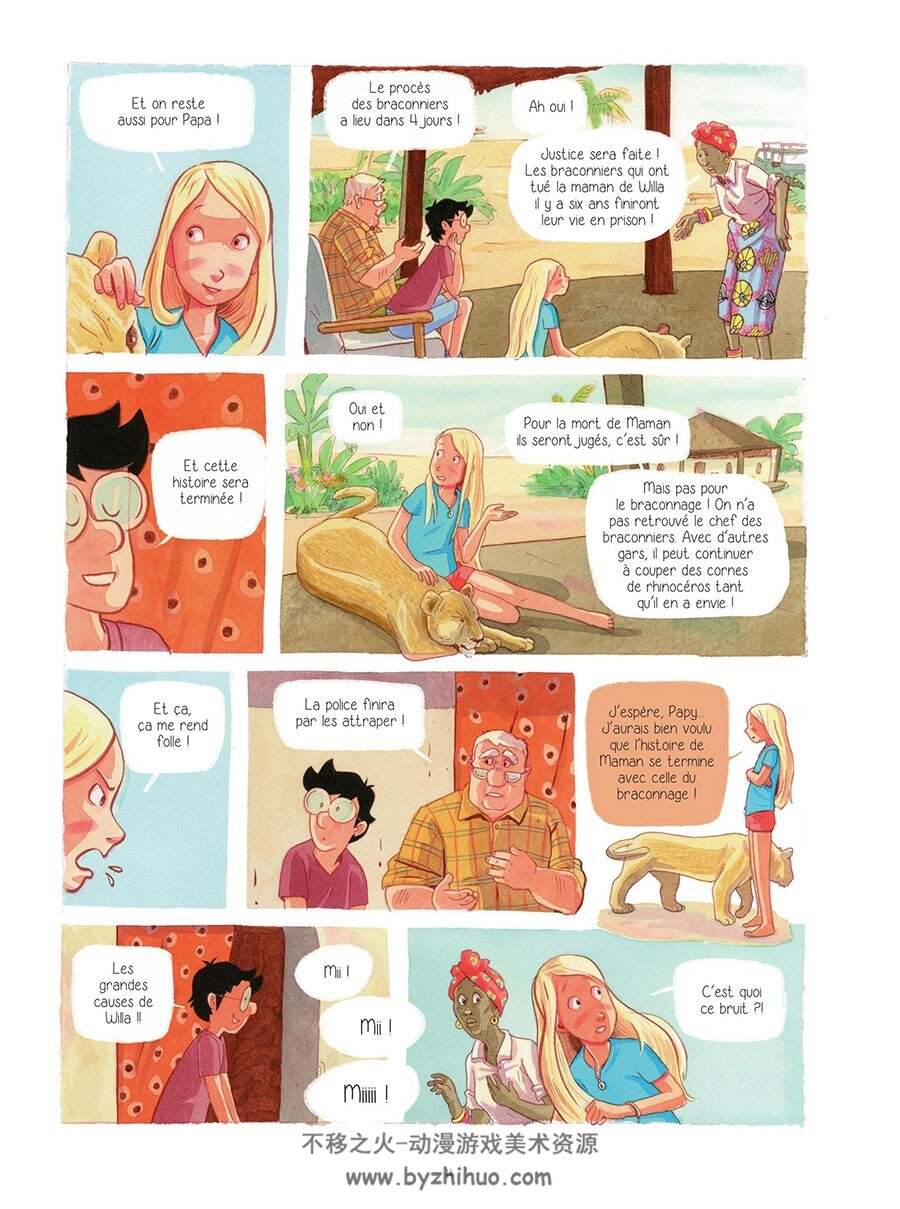 Willa et la Passion des Animaux 第3册 Armelle Modéré 漫画下载