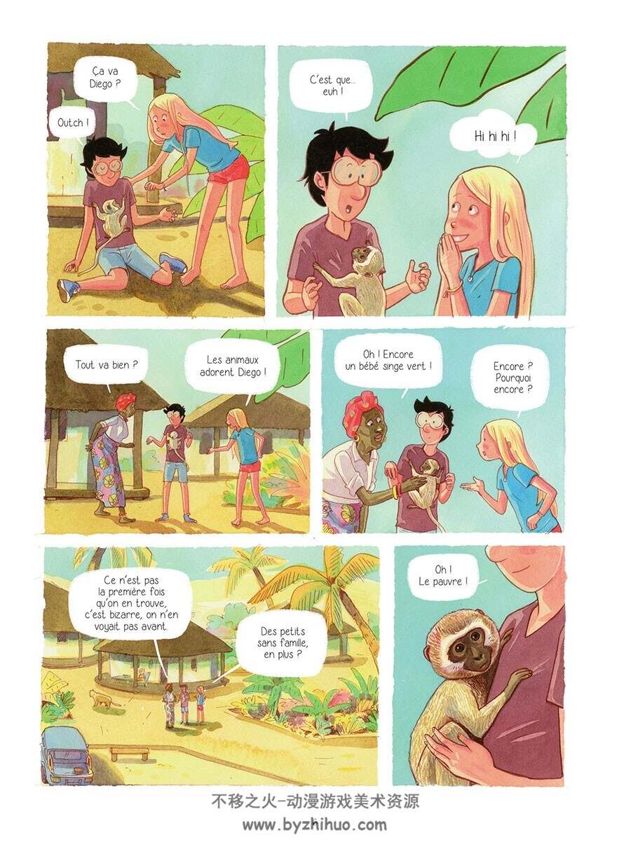 Willa et la Passion des Animaux 第3册 Armelle Modéré 漫画下载